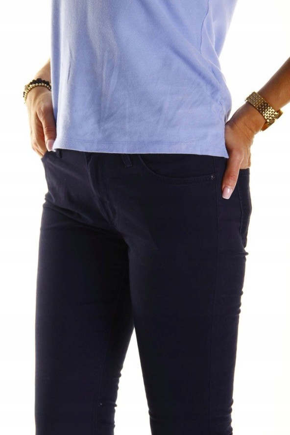 LEE SLIM ELLY DAMSKIE SPODNIE MATERIAŁOWE L305QX62 112106161