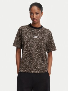 Reebok T-Shirt Elizieta RK25710CCW Brązowy Regular Fit