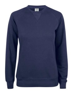 clique Premium OC Roundneck Women – damska bluza z bawełny organicznej