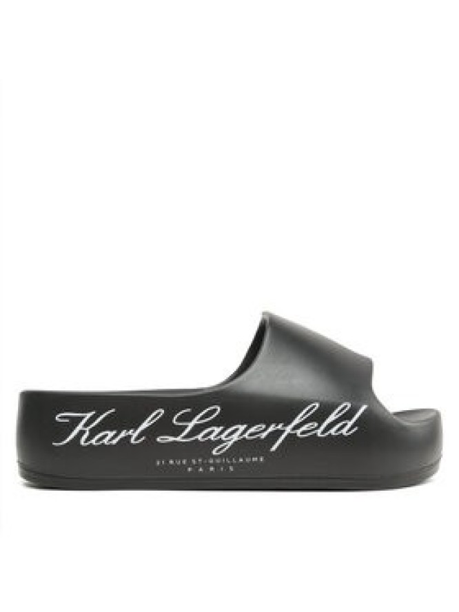 KARL LAGERFELD Klapki KL86000 Czarny
