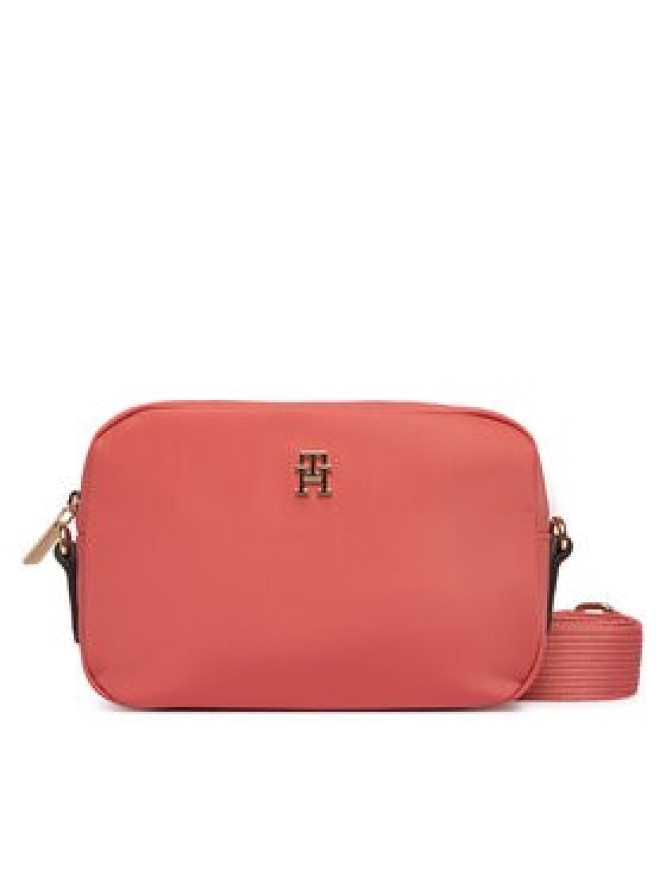 Tommy Hilfiger Torebka Popette Camera Bag AW0AW17704 Koralowy