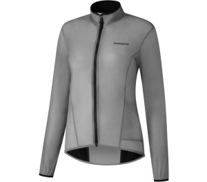 Fahrrad- Windjacke Damska kurtka wiatrówka SUMIRE Light, antracytowo-szara