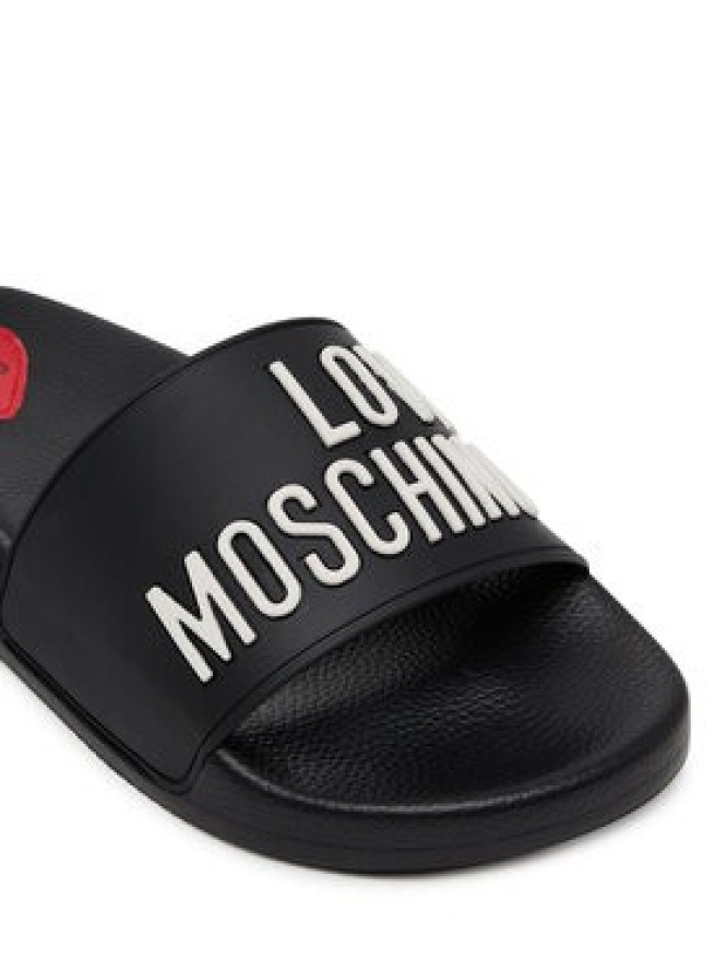 LOVE MOSCHINO Klapki JA28052G0MI14000 Czarny