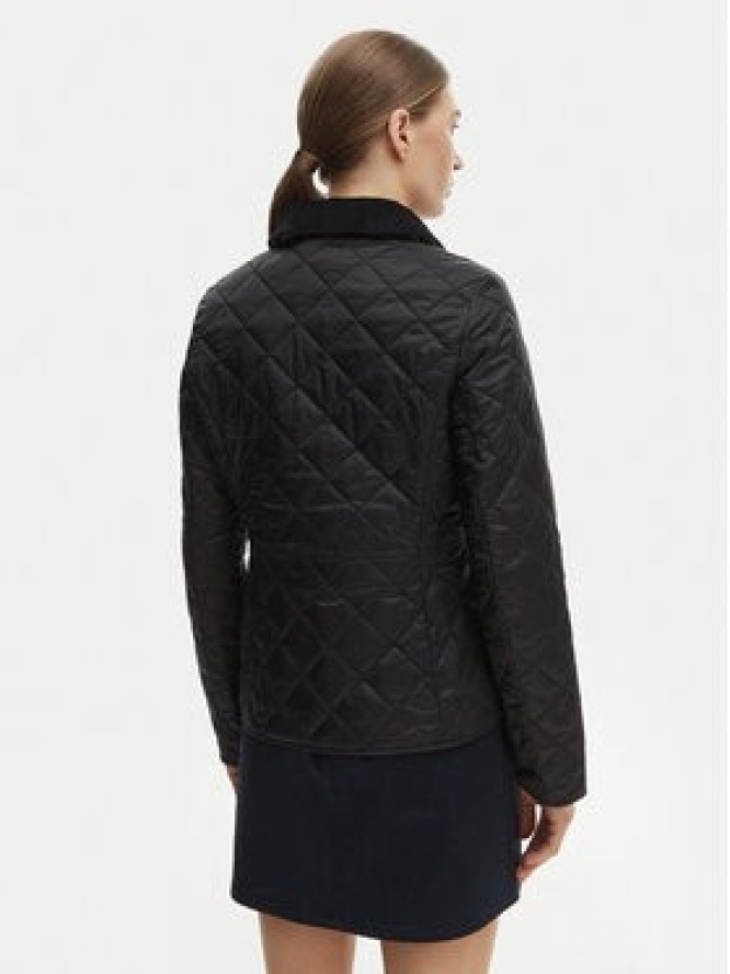 Barbour Kurtka przejściowa Deveron LQU1012BK91 Czarny Regular Fit