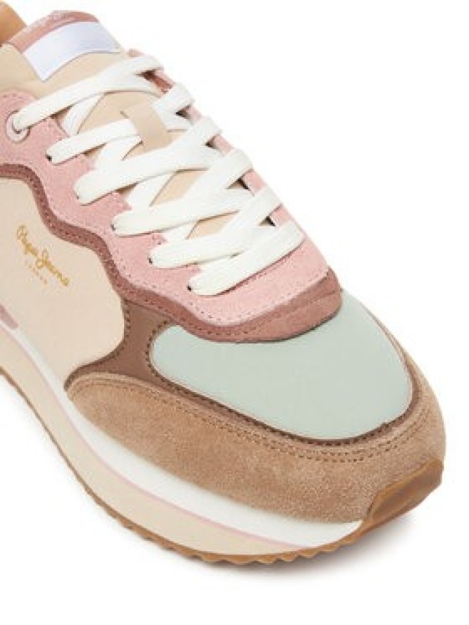 Pepe Jeans Sneakersy Rusper Combi W PLS600006 Kolorowy
