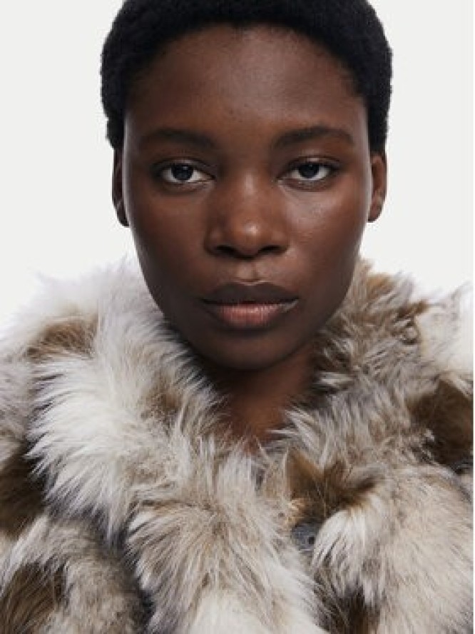 Desigual Bezrękawnik Bunny 25WWEW57 Beżowy Regular Fit