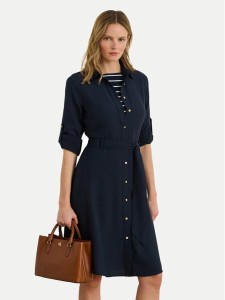 LAUREN RALPH LAUREN Sukienka koszulowa 200980920001 Granatowy Regular Fit