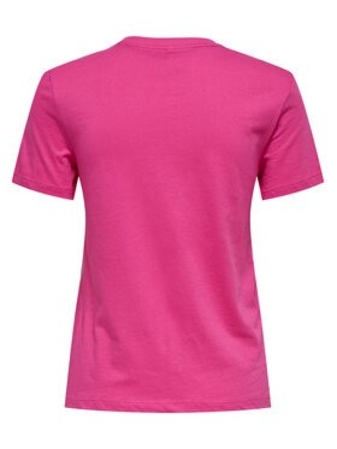ONLY T-Shirt Fun Life 15349901 Różowy Regular Fit