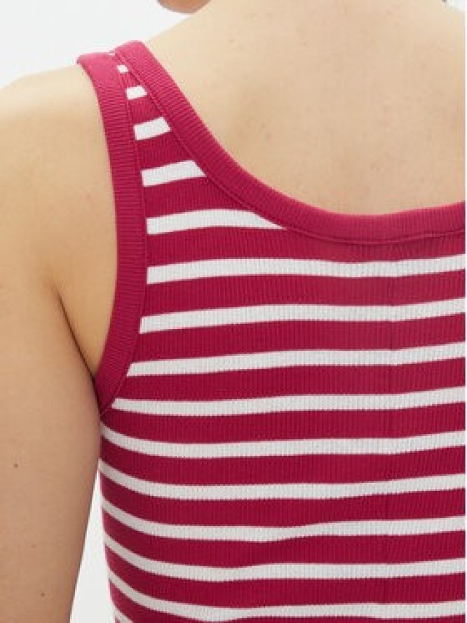 Tommy Jeans Sukienka codzienna Essential DW0DW19447 Czerwony Slim Fit