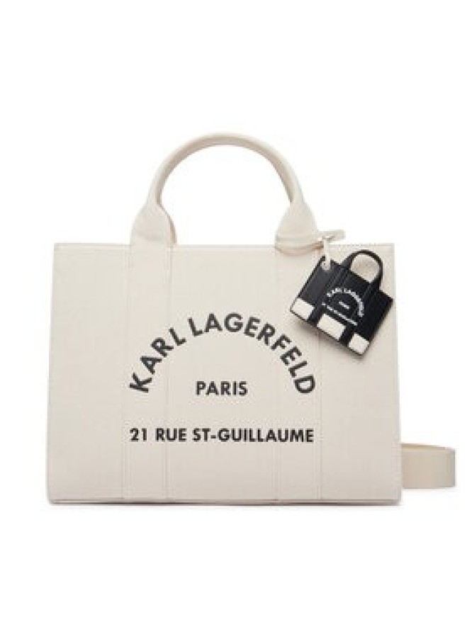 KARL LAGERFELD Torebka B4W50076 Kremowy