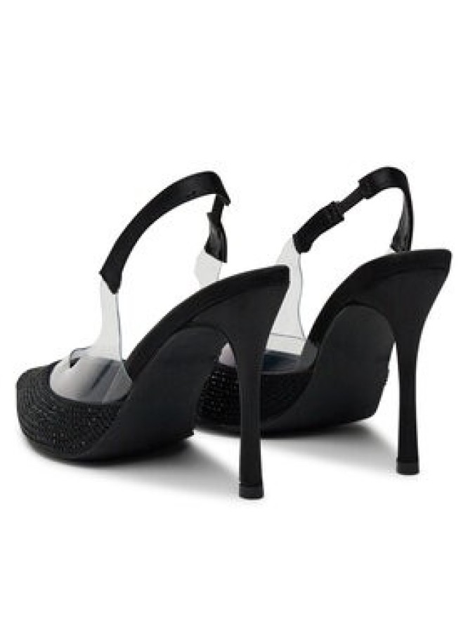 DeeZee Sandały Monica Black RU Czarny