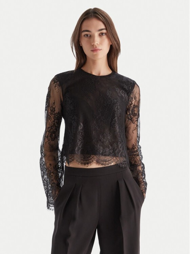 Bardot Bluzka Antonelle 60127TB Czarny Regular Fit