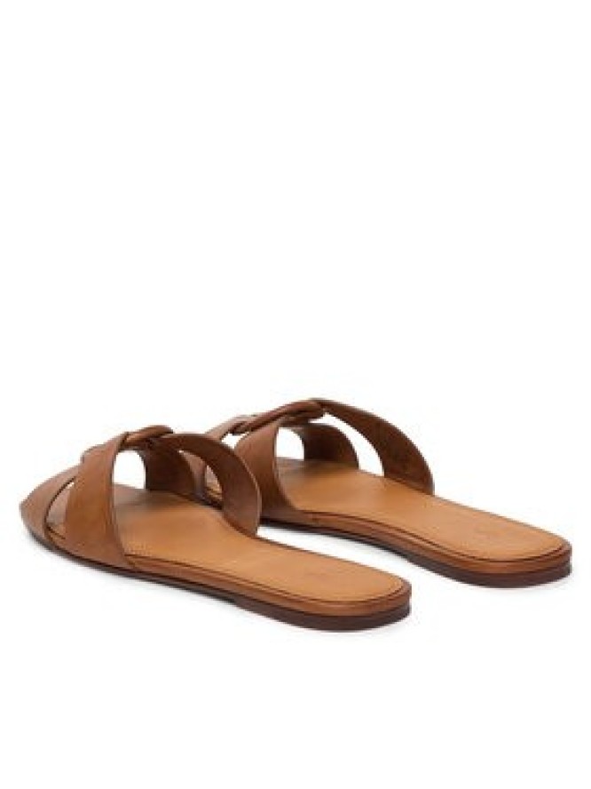 Polo Ralph Lauren Klapki O-Ring 818955857001 Brązowy