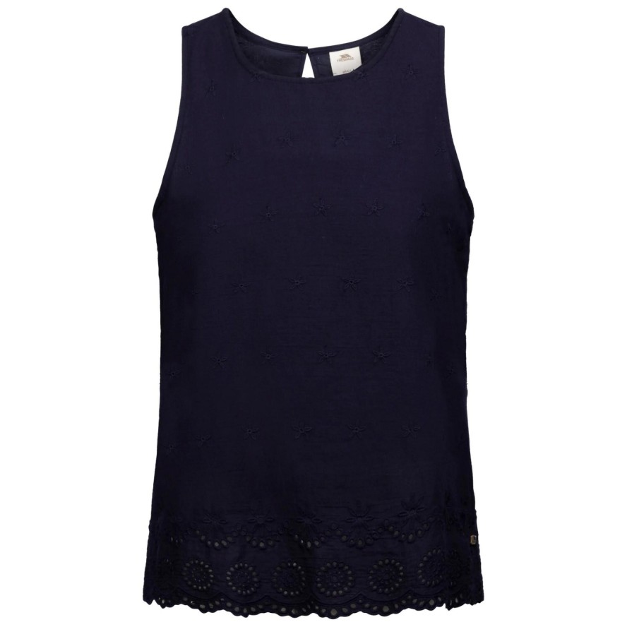 Damski / Damski Casualowy Top Bez Rękawów Zadie