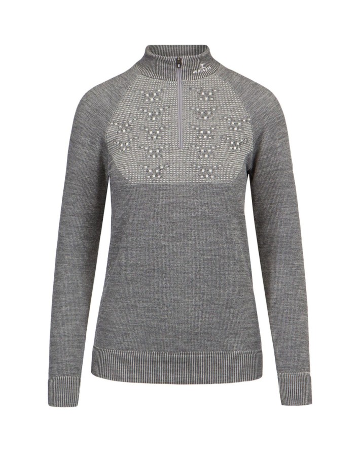 Bluza damska X-Bionic Apani 4.0 Transmission Layer Merino Grey