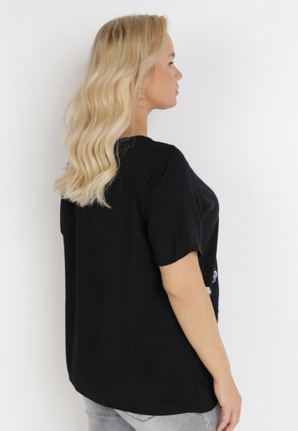 Czarna Bluzka Euphthise