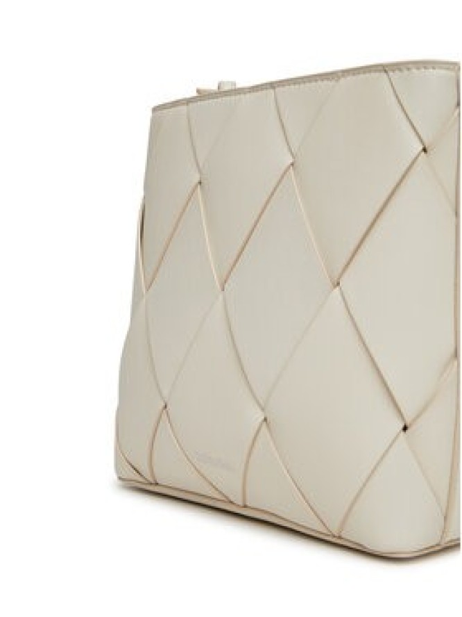 Calvin Klein Torebka Ck Woven Square Crossbody K60K612991 Biały