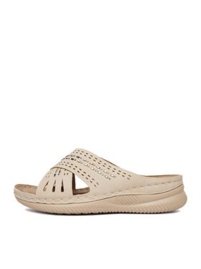 Go Soft Klapki CEO-WYL05010-08 Beżowy