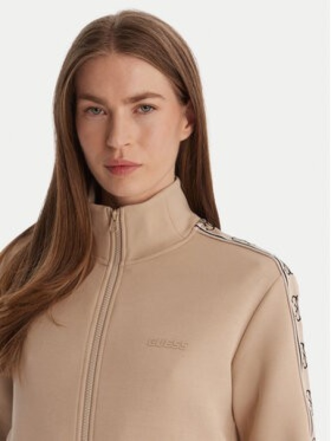 Guess Bluza V2YQ16 KB3P2 Beżowy Regular Fit