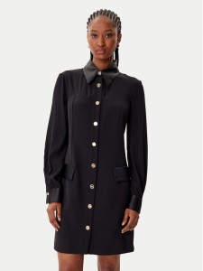 Artigli Sukienka koktajlowa ACAB003215 Czarny Regular Fit