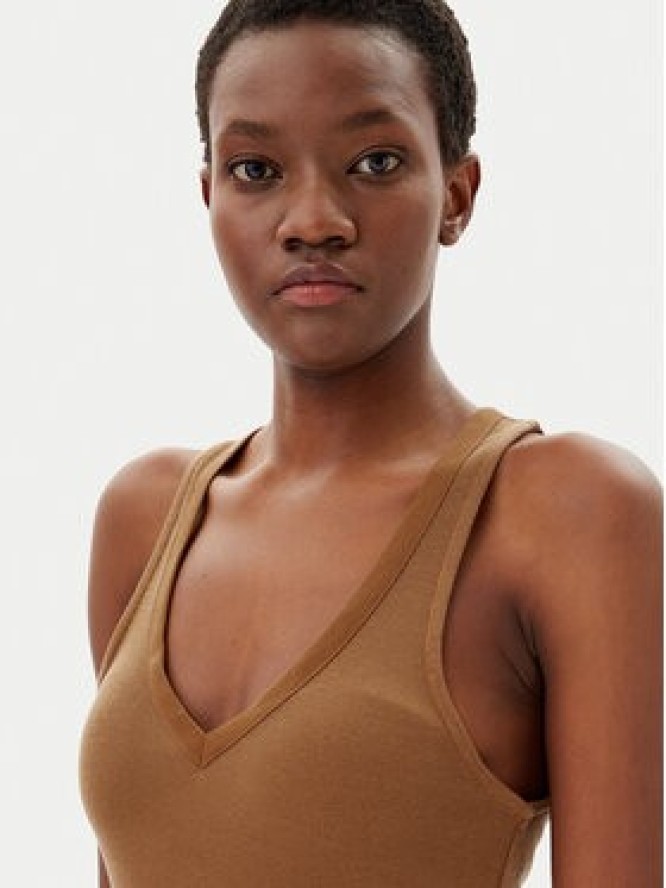 Calvin Klein Jeans Sukienka codzienna J20J225282 Brązowy Slim Fit