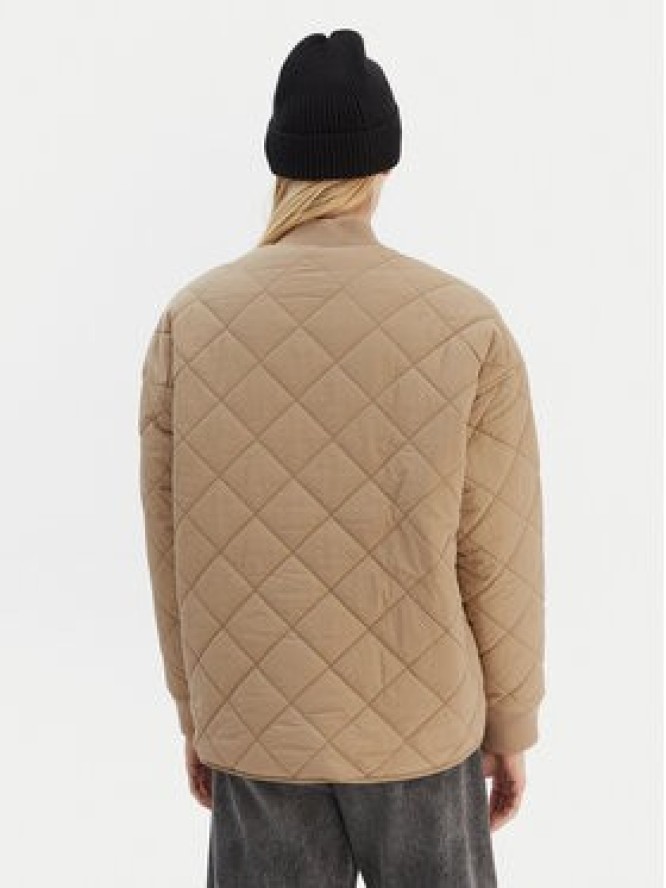 Quiksilver Kurtka przejściowa Shining Quilted EQWJK03084 Beżowy Regular Fit