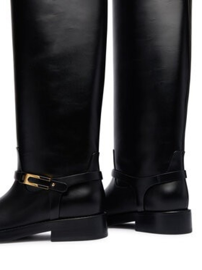 Elisabetta Franchi Oficerki SA-57B-56E2-V1050 Czarny