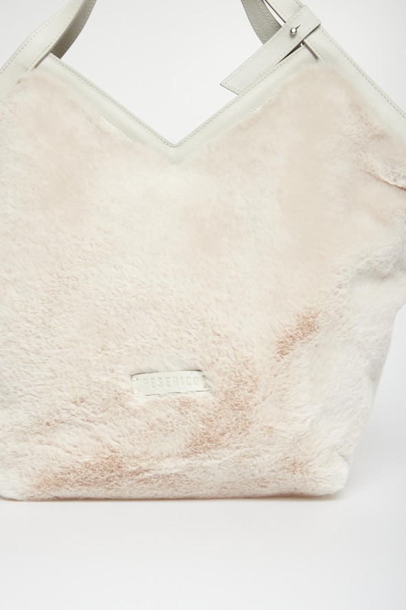 Torebka skórzana shopper PESERICO