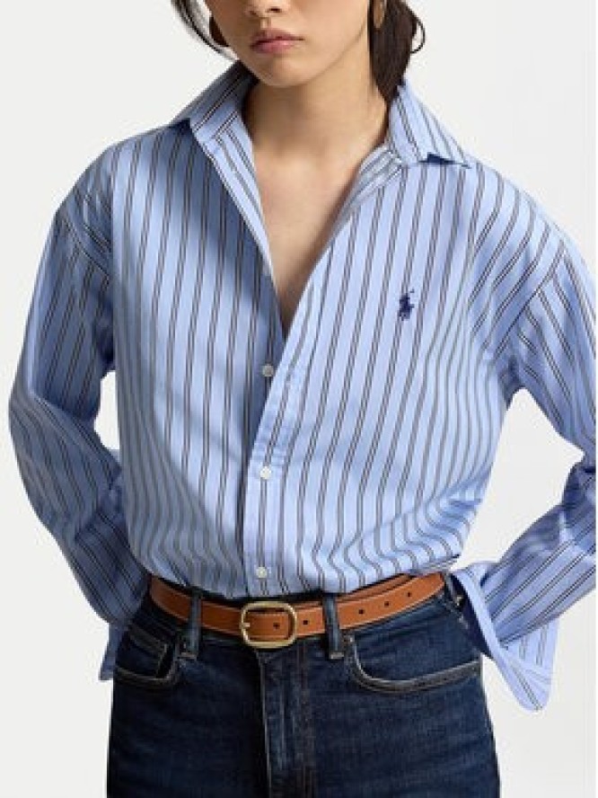 Polo Ralph Lauren Koszula 211910743514 Niebieski Regular Fit