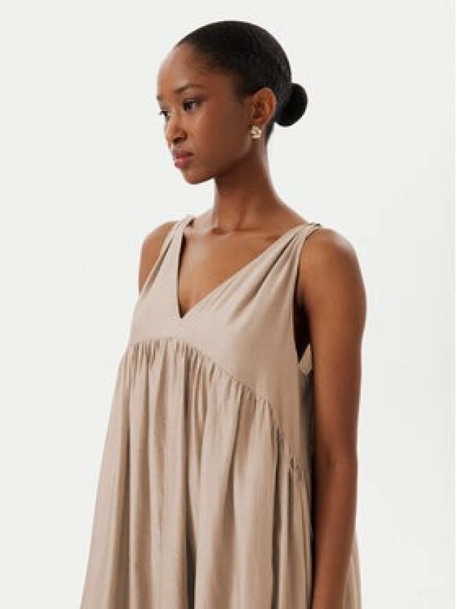 Eleh Sukienka letnia SS260270 Szary Relaxed Fit