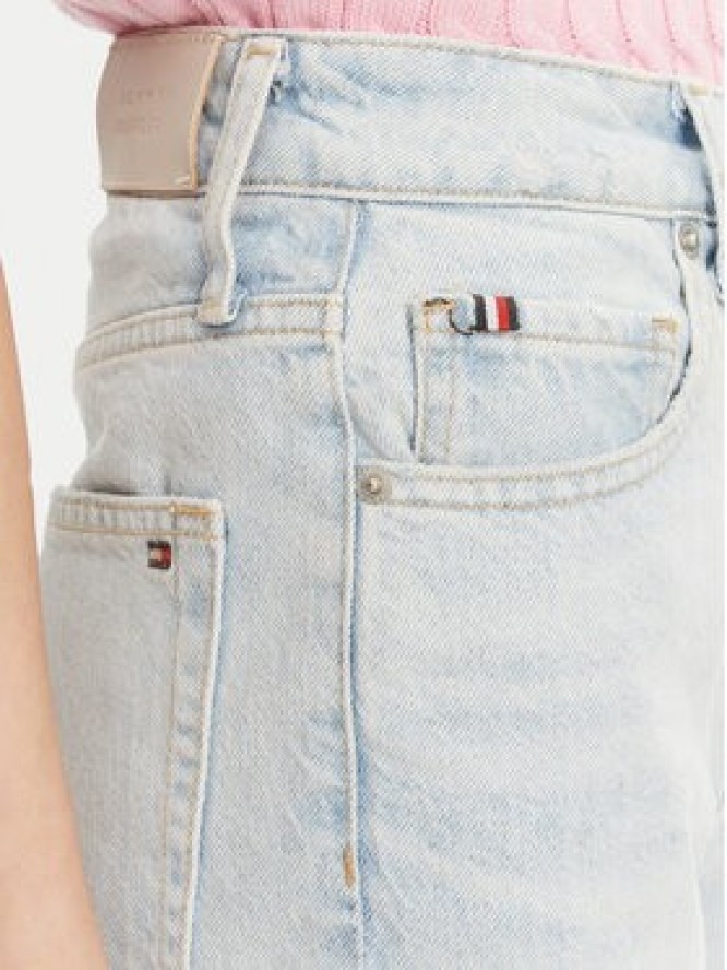 Tommy Hilfiger Szorty jeansowe WW0WW44388 Niebieski Relaxed Fit