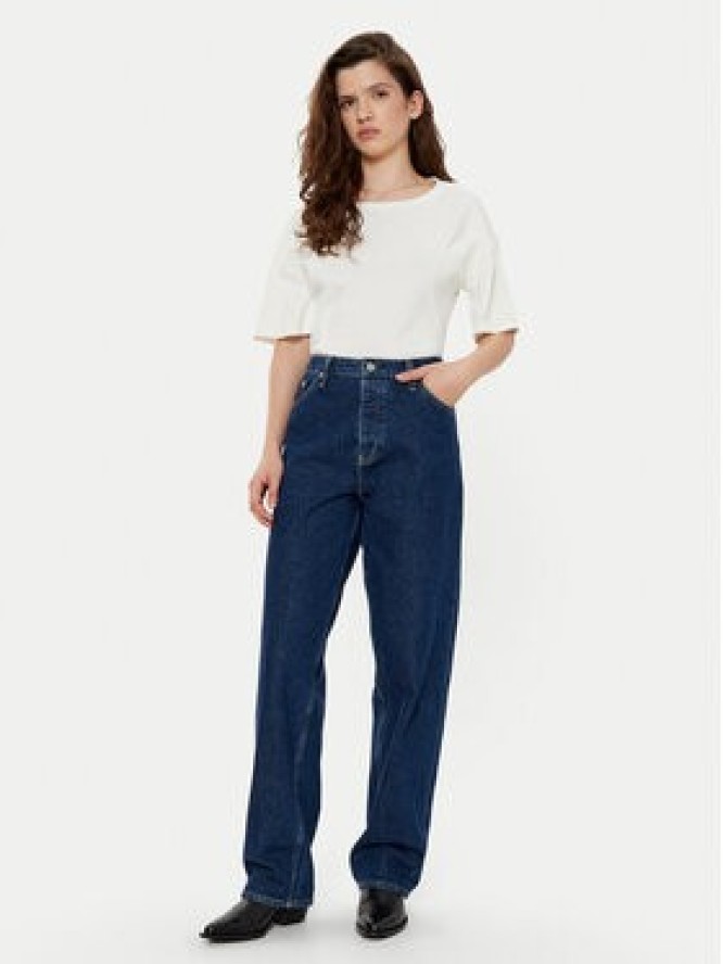 Liu Jo Sport T-Shirt TA5108 JS003 Écru Regular Fit