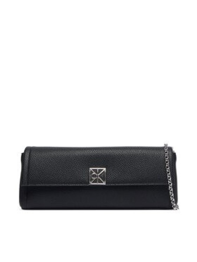 Calvin Klein Torebka Emblem Hw Pebble Clutch LV04F3740G Czarny
