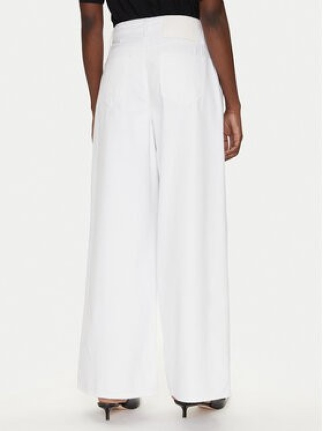 KARL LAGERFELD Jeansy A2W10158 Biały Wide Leg