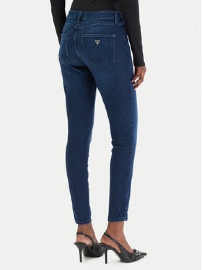 Guess Jeansy W6RAB4 D5QQ0 Granatowy