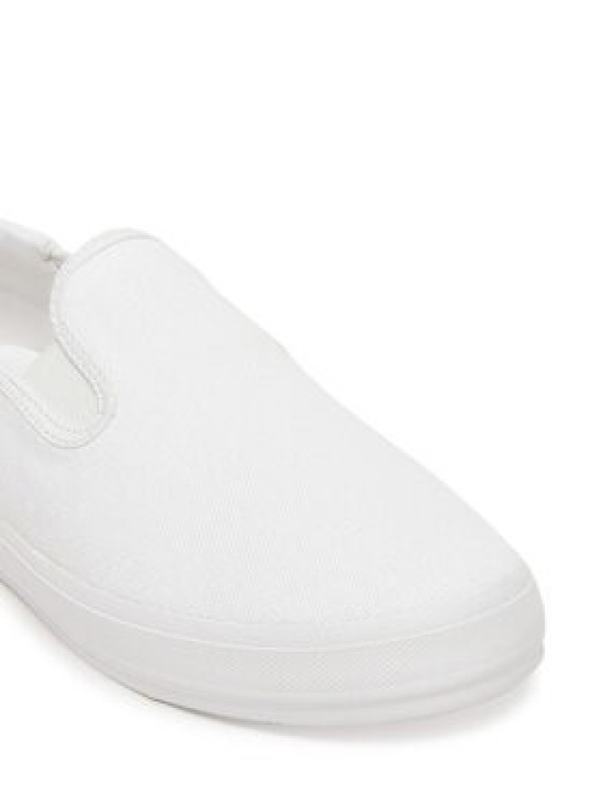 Tommy Hilfiger Tenisówki Vulc Canvas Slip-On Sneaker FW0FW08645 Biały