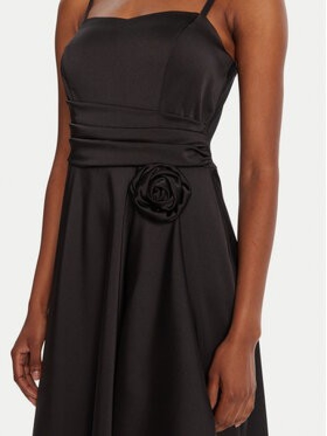 Rinascimento Sukienka koktajlowa CFC0125211003 Czarny Regular Fit