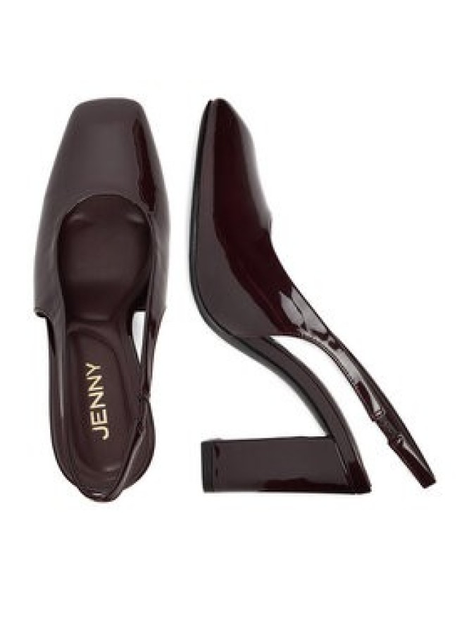 JENNY Czółenka CEO-CD24-190-1 Bordowy