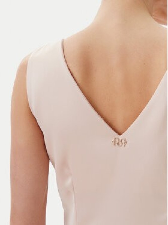 Rinascimento Sukienka koktajlowa CFC0122928003 Różowy Regular Fit