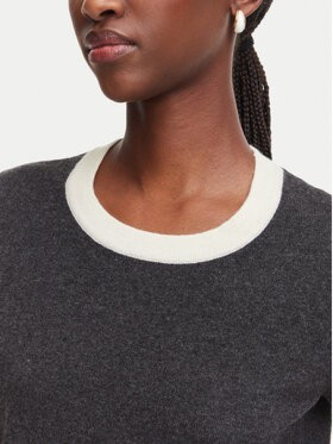 Luisa Spagnoli Sweter Casilda 100505 Szary ciemny Regular Fit