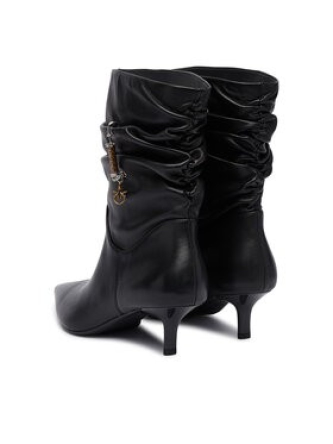 PINKO Botki Gloria 28 SD0629P003 Czarny