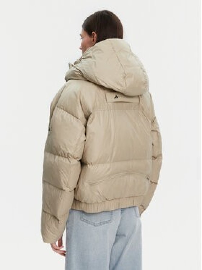 adidas by Stella McCartney Kurtka zimowa Winter JI5198 Beżowy Loose Fit