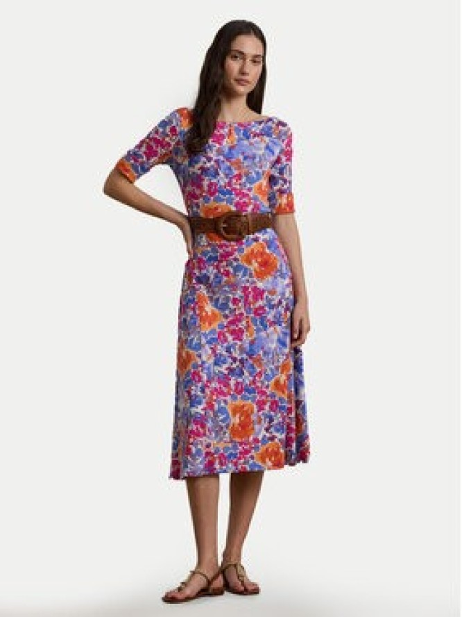 LAUREN RALPH LAUREN Sukienka codzienna 250972596001 Kolorowy Regular Fit