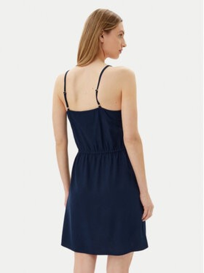Vero Moda Sukienka letnia Mymilo 10303689 Granatowy Regular Fit