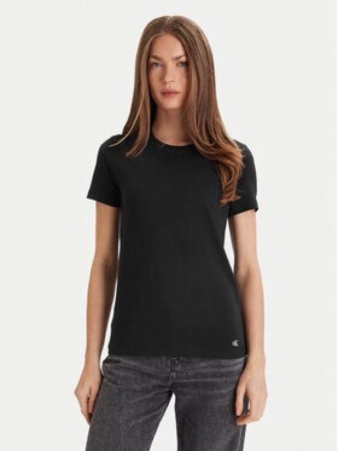 Calvin Klein Underwear Komplet t-shirtów LV00QS7485 Czarny Regular Fit