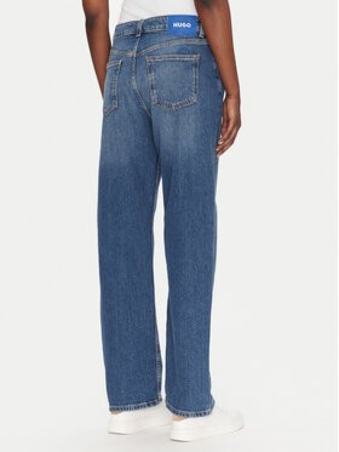 HUGO Jeansy Elyah 50520615 Niebieski Regular Fit
