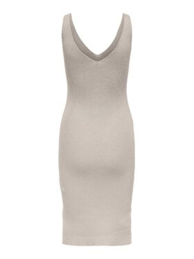 ONLY Sukienka letnia Lina 15286410 Beżowy Slim Fit