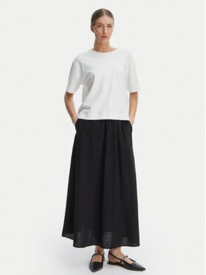 ONLY Spódnica maxi Tizana 15372613 Czarny Regular Fit