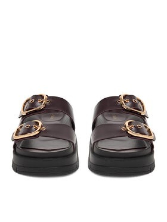 DeeZee Klapki CEO-HY62273-2 Bordowy