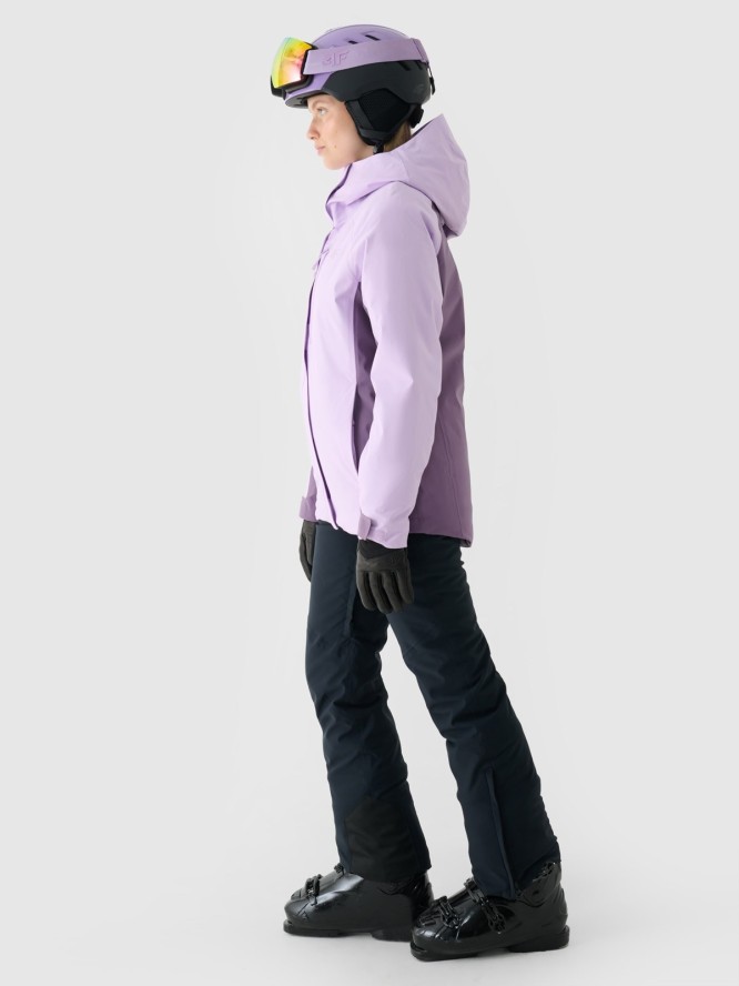 4F Kurtka narciarska membrana NeoDry 10000 damska - fioletowa XXL
